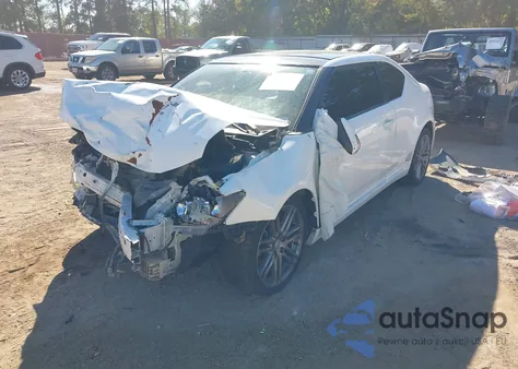 2012 Scion Tc z USA, uszkodzony, nr VIN JTKJF5C70C3030359